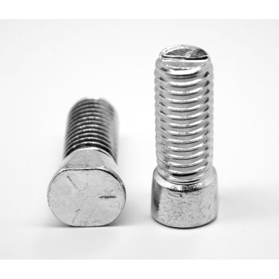 7/16"-14 x 1 1/2" Coarse Thread Grade 5 Clip Head Plow Bolt Medium Carbon Steel Zinc Plated Pk 50