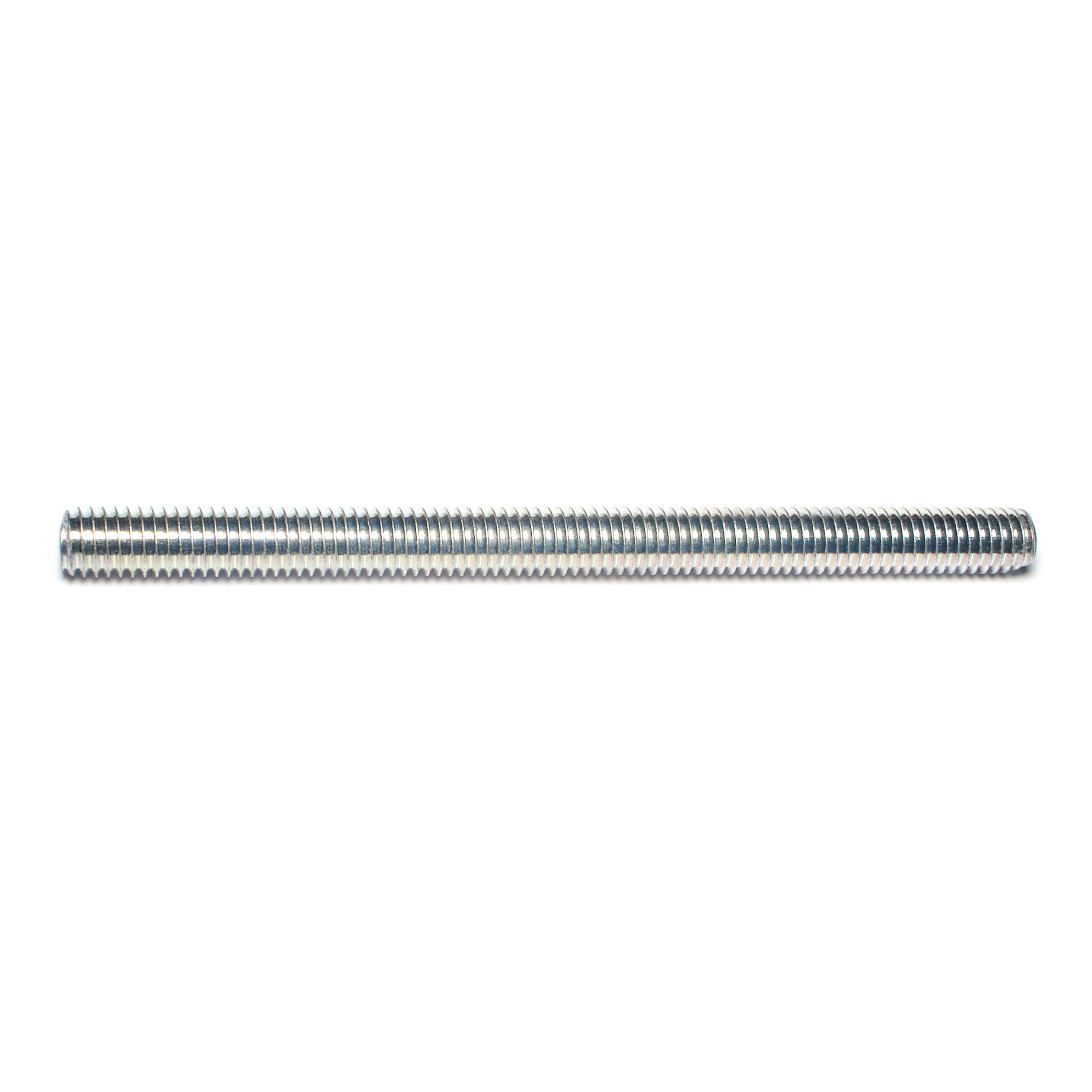 7/16"-14 x 6" Zinc Grade 2 Threaded Rods TRS-189 (5 pcs.)