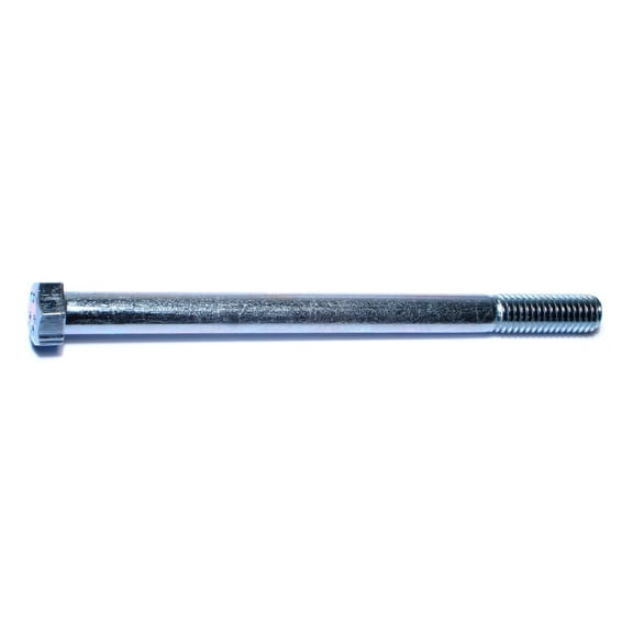 7/16"-14 x 6" Zinc Plated Grade 2 / A307 Steel Coarse Thread Hex Bolts HBHS-350