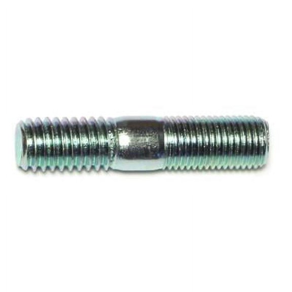 7/16"-14 x 7/16"-20 x 2" Zinc Automotive Studs (8 pcs.)