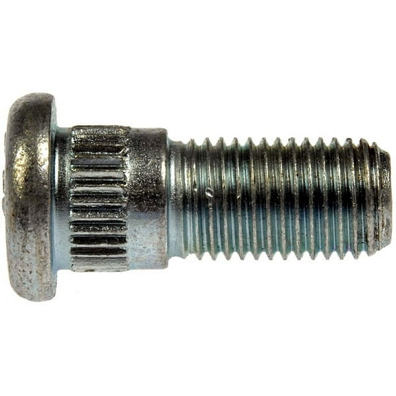 7/16-20 Serrated Wheel Stud - .512 In. Knurl, 1-3/16 In. Length