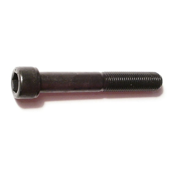 7/16"-20 x 3" Zinc Plated Steel Fine Thread Socket Cap Screws (3 pcs.)