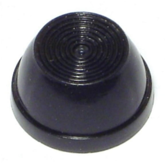 7/16" Black Plastic Push Nuts (10 pcs.)