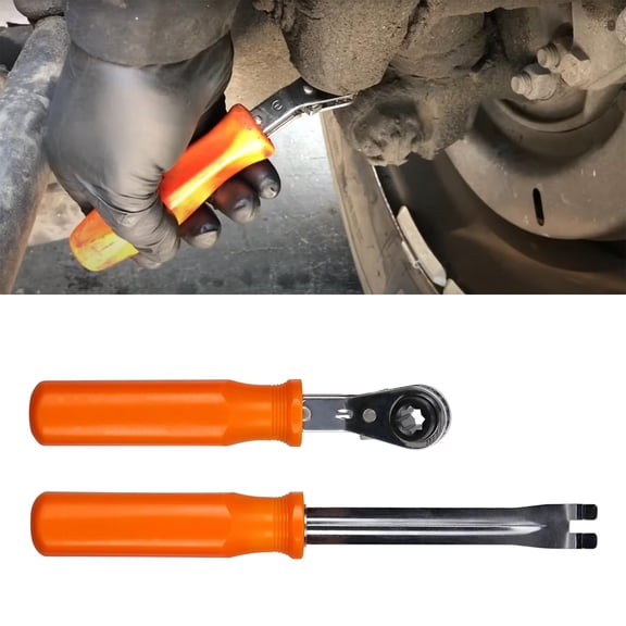 7/16" Brake Adjustment Wrench – Forged Steel Slack Adjuster Tool for Trucks and Trailers