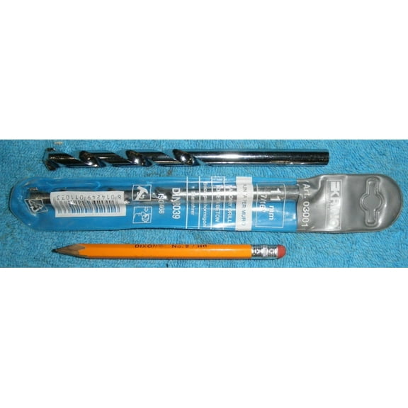 7/16 Masonry Hammer Drill Bit Krino 03001 3/8 Shank Chuck 6" Long New Nib