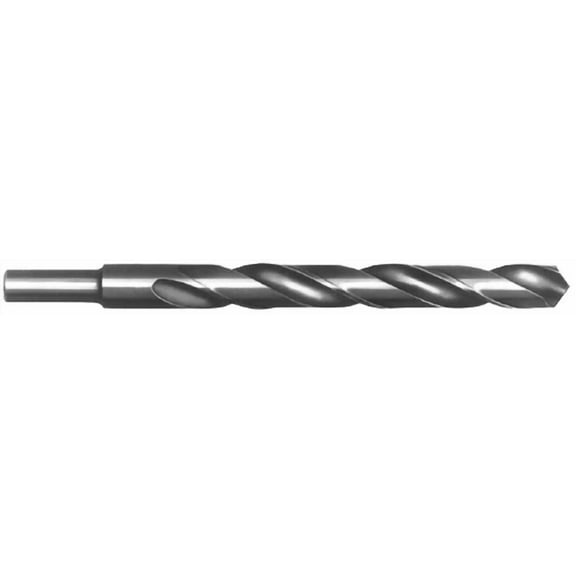 7/16" Reduced Shank Drill, Hss, 118 Point, 3/8" Shank, By Mdx