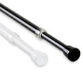 thumbnail image 1 of 48" Black Contemporary Round Spring Tension Curtain Rod, 1 of 2