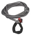 thumbnail image 1 of 7/16" x 25' LockJaw Synthetic Winch Line w/ Integrated Shackle 7,400 lbs WLL, 1 of 5