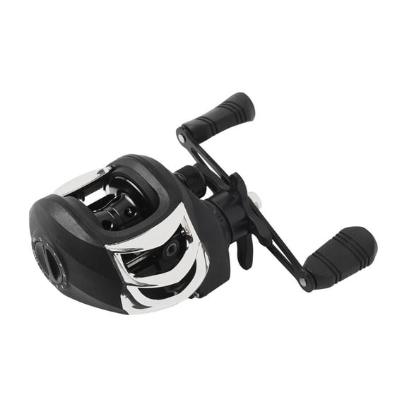 7.2:1 Baitcasting Fishing Reel for Catfish, Musky, Bass - Lightweight Long Casting Reel with Brass Gear and 22 Lb Drag Power