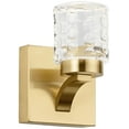thumbnail image 1 of 7.25 Inch 8W 1 Led Wall Sconce Elan Lighting 84039Cg, 1 of 2
