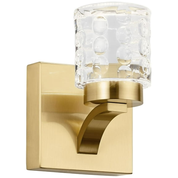 7.25 Inch 8W 1 Led Wall Sconce Elan Lighting 84039Cg