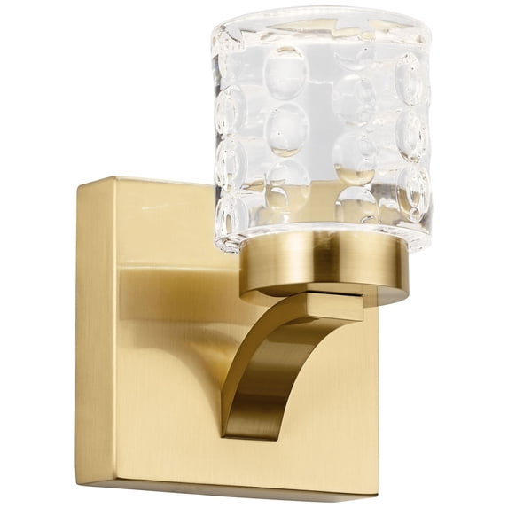 7.25 Inch 8W 1 Led Wall Sconce Elan Lighting 84039Cg