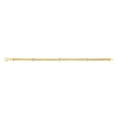 thumbnail image 1 of 7.25 in. 14K Yellow Gold Polished Italian Cable Bracelet with Lobster Clasp, 1 of 1