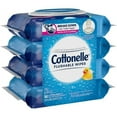 thumbnail image 1 of 7.25 in. Cottonelle Flushable Wipes, White - Pack of 4, 1 of 1