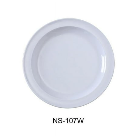 7.25 in. Nessico Round Dessert Plate, White - Pack of 48