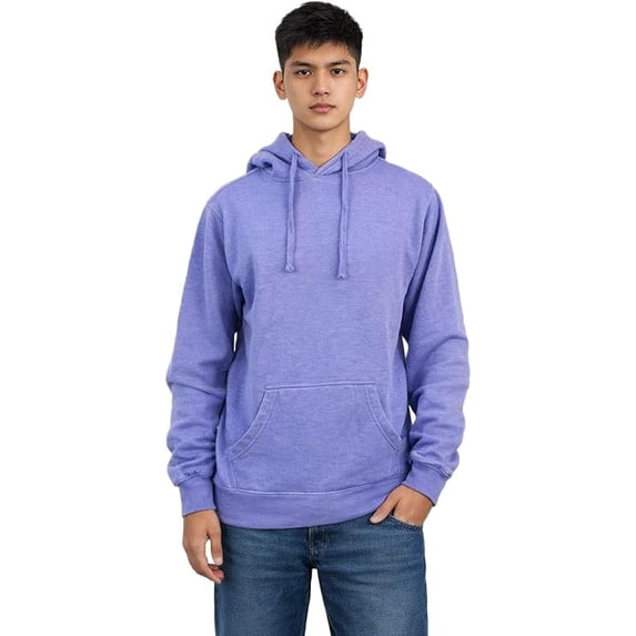 Premium Unisex Fleece Hoodie – Soft Ringspun Cotton Blend, Double Layer Hood, Extra Phone Pocket - 617