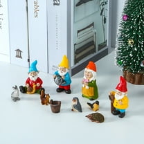 7.28x1.77x4.92 Inch Resin Garden Lamb Ornament Outdoor Decor Small Statue for Yard and Garden Decoration