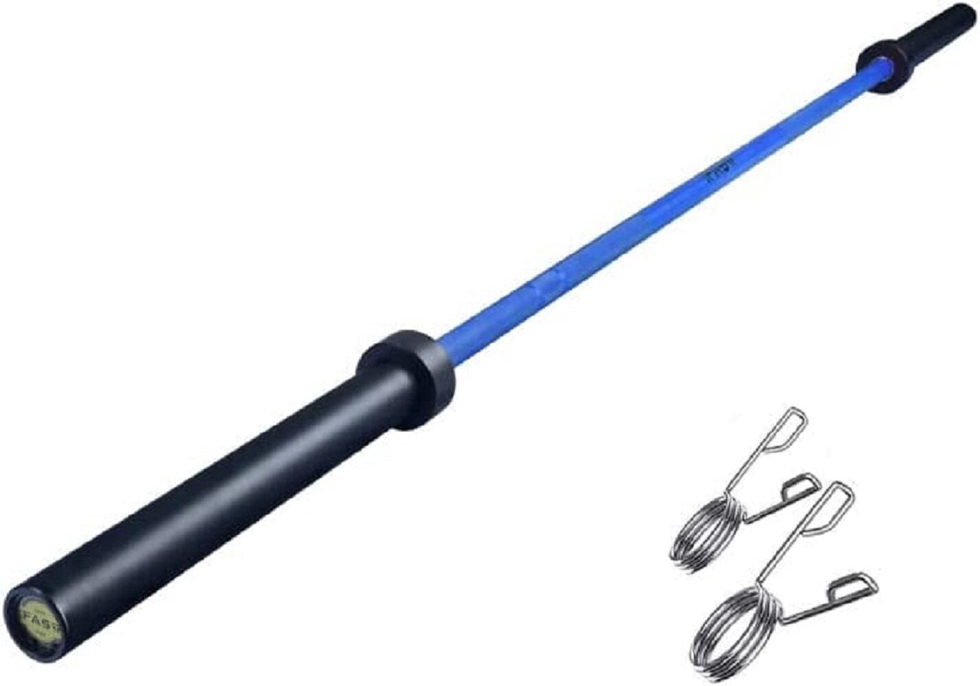 Home Gym Equipment 7.2Ft Barbell Bar for 2" Olympic Plates, Home Gym Weightlifting Bar Solid Chrome Weight Bar 5Ft Fitness Training Curl Barbell,Fitness Equipment