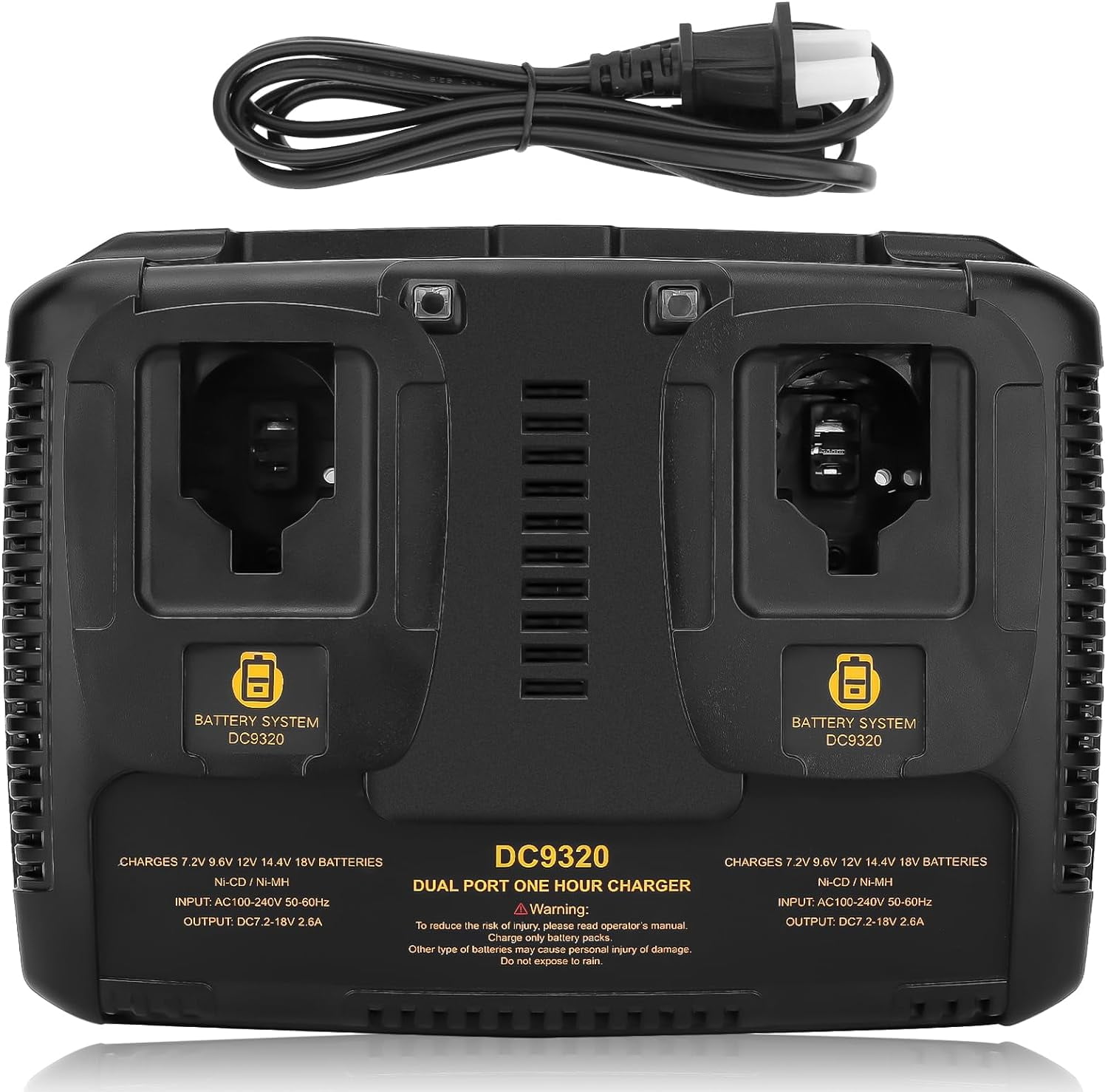 Chargeur Dewalt 20v Rapide Battery Charger DC9320 For Dewalt 18V