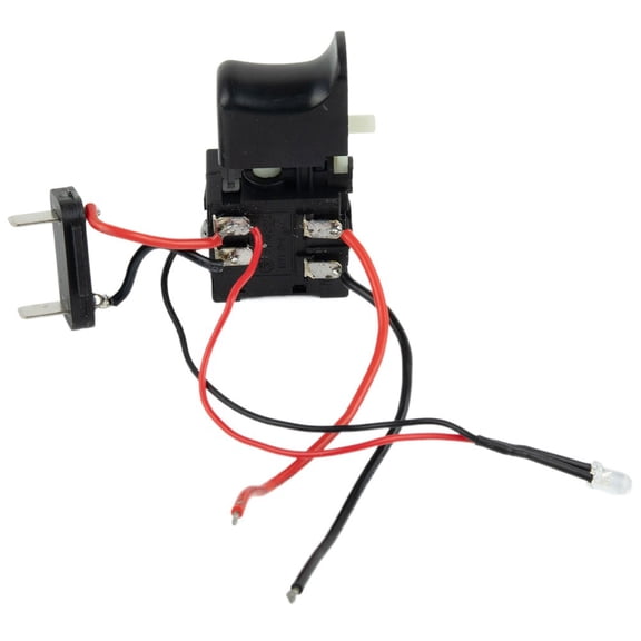 7.2V-24V Electric Drill Dustproof Speed Control Push Button Trigger Switch