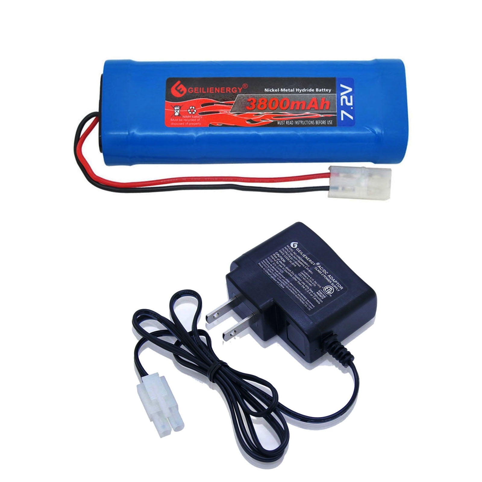 Eneloop AA NiMH 7.2V 2000mAh RC Hobby Pyramid Battery Pack W/ CE-E - Foto 9