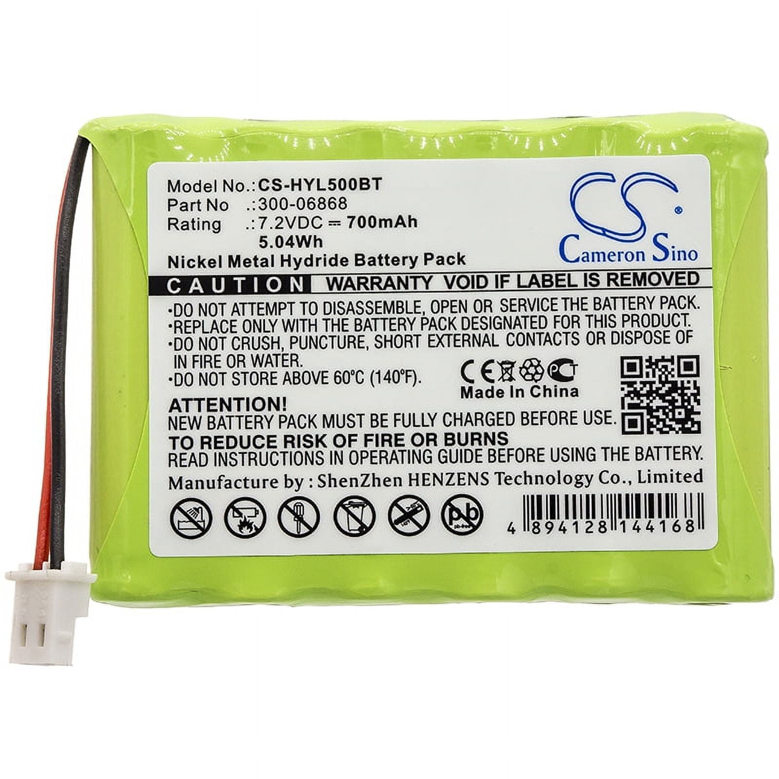 7.2V Battery Compatible with Honeywell Intrusion 30006868 TSS Keypad