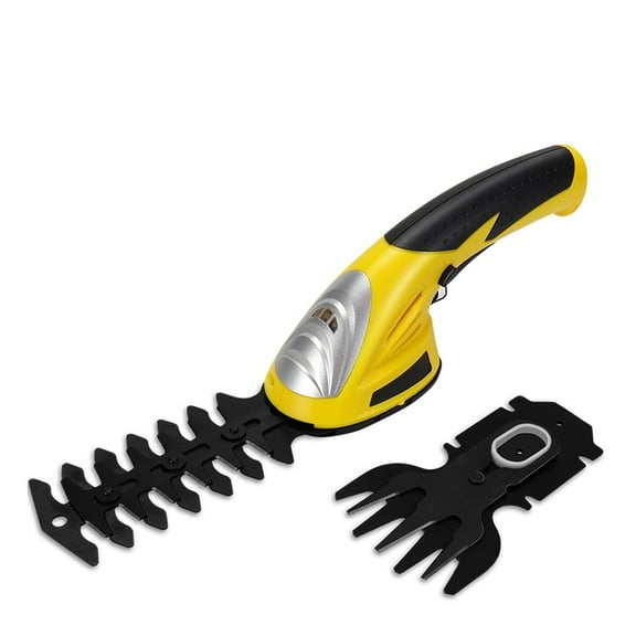 7.2V Hedge Trimmer Electric Trimmer 2 In 1 Cordless Grass Rechargeable Garden Trimmers Tool For Grass Shears Shrub ,2 IN 1 Trimmer & Edger