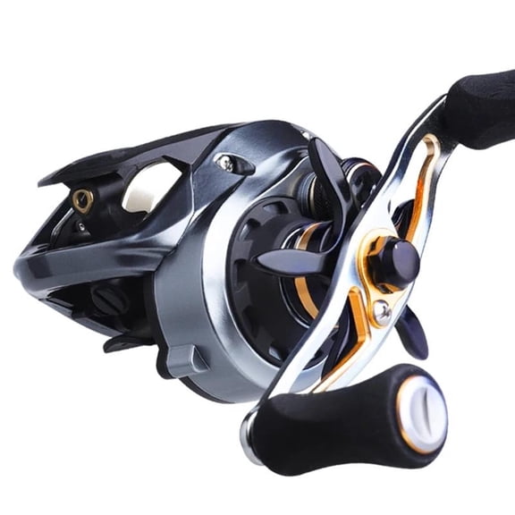 7.3:1 High Ratio 11+1 BB Magnetic Braking Baitcasting Fishing Reel Long Casting Version 5kg Drag Power