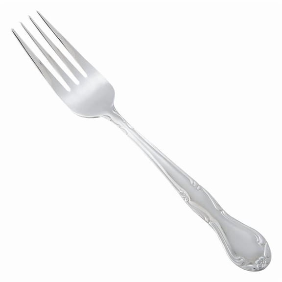 Winco 0024-05 Elegance Mirror Dinner Fork, 18-0 Heavyweight