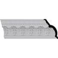 thumbnail image 1 of 7 3/4"H x 5 1/2"P x 9 1/2"F x 94 1/2"L Odessa Leaf Crown Moulding, 1 of 14