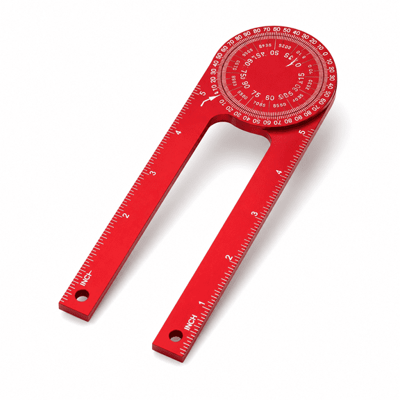 7.3 Inch Aluminum Miter Protractor & Angle Finder Tool for Woodworking Carpentry