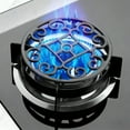 thumbnail image 1 of 7.3 Inches Casts Iron Gases Stove Wind Shield Ring,Round Trivet for Kitchen Top or Dining Tables to Place Hot Dishes,Pots Holders with Antis Slipping Feet., 1 of 6