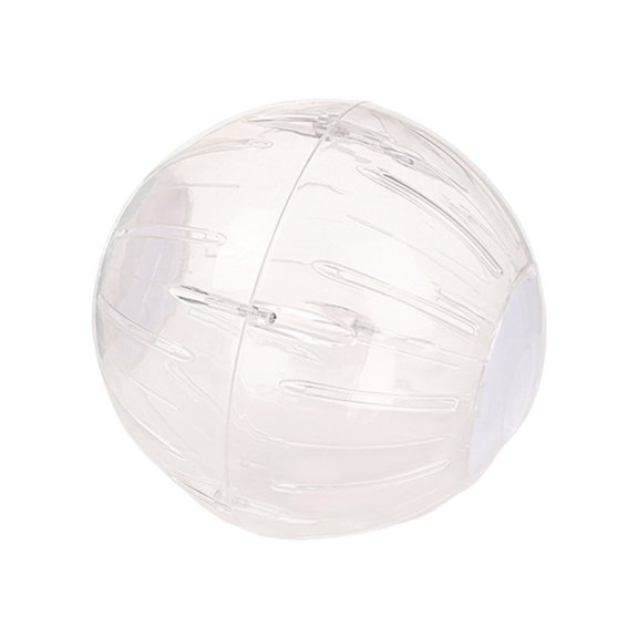 7.3" White - Clear Run-About Exercise Ball For Pet Rats & Chinchillas