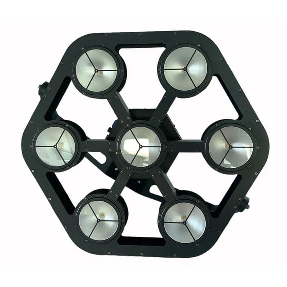 7 * 30W RGBW LED COB Stage Effect Light Retro Church Wedding Party Disco Lighting