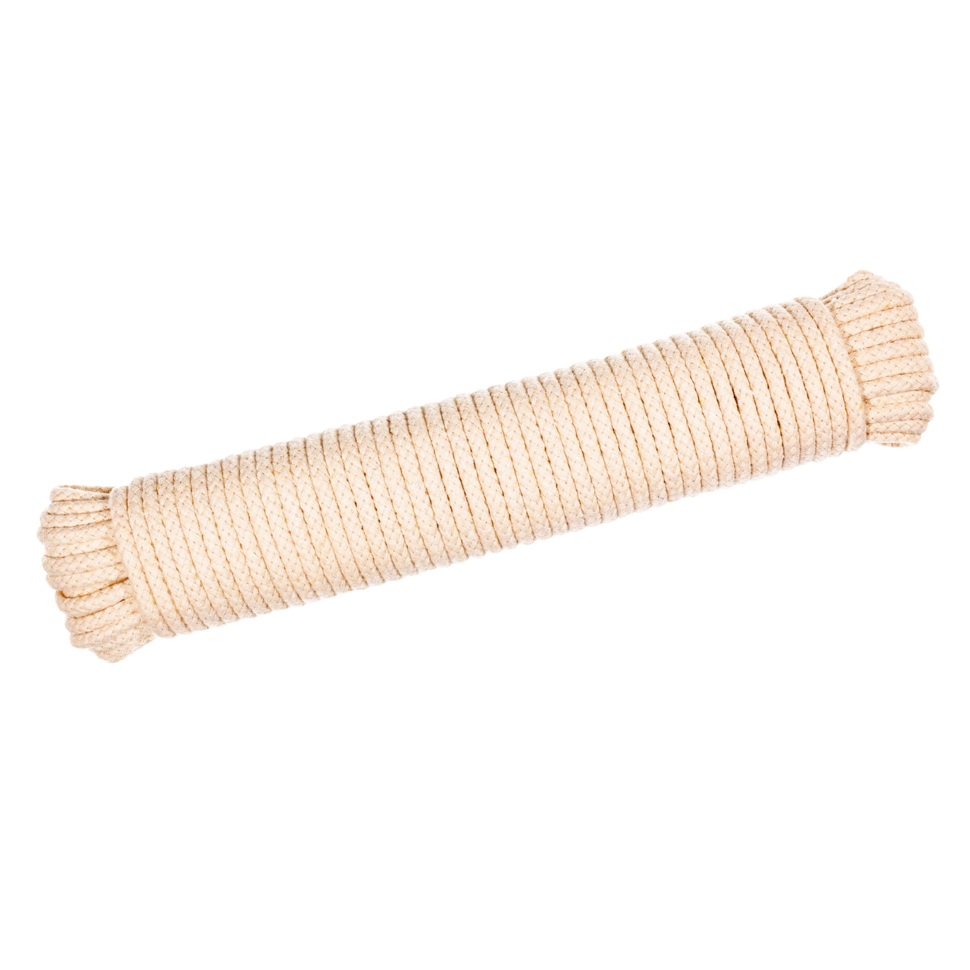 Cotton Rope Line 7/32 Inch Scottie Cotton Line Clothesline - 100% All-Natural Cotton ...