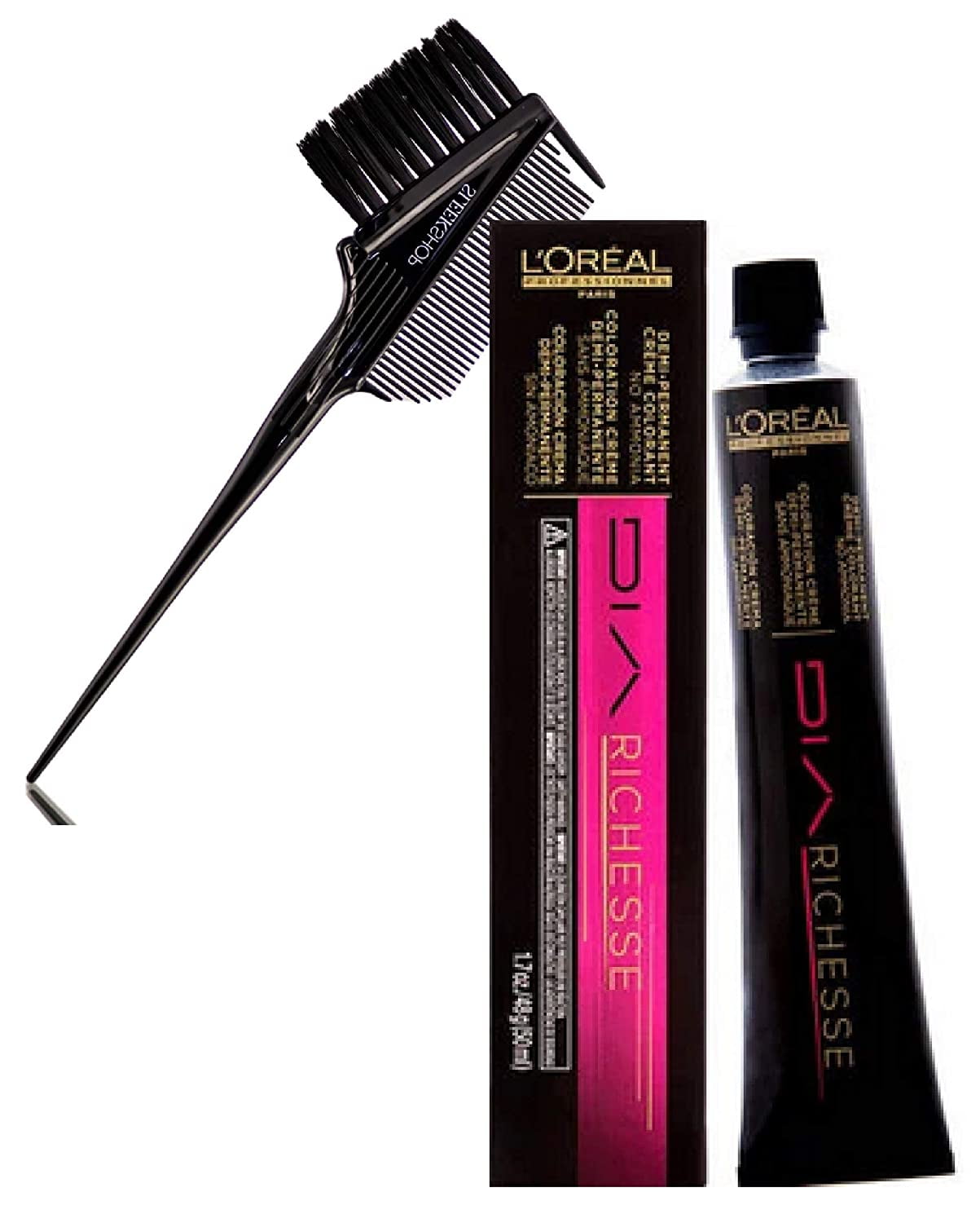 7.34 / 7gc , L'oreal Pro DIA RICHESSE Demi-Permanent Tone-on-Tone Creme ...
