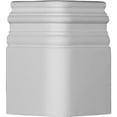 thumbnail image 1 of 7.38 x 4.75 in. Hillsborough Baseboard Moulding Outside Corner, 1 of 1