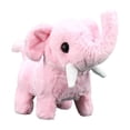 thumbnail image 1 of 7.3in Interactive Walking and Sounding Elephant Plush Toy, Animated Electronic Animal Figure, Moving Soft Stuffed Elephant, Engaging Companion, Gift Idea, 1 of 5