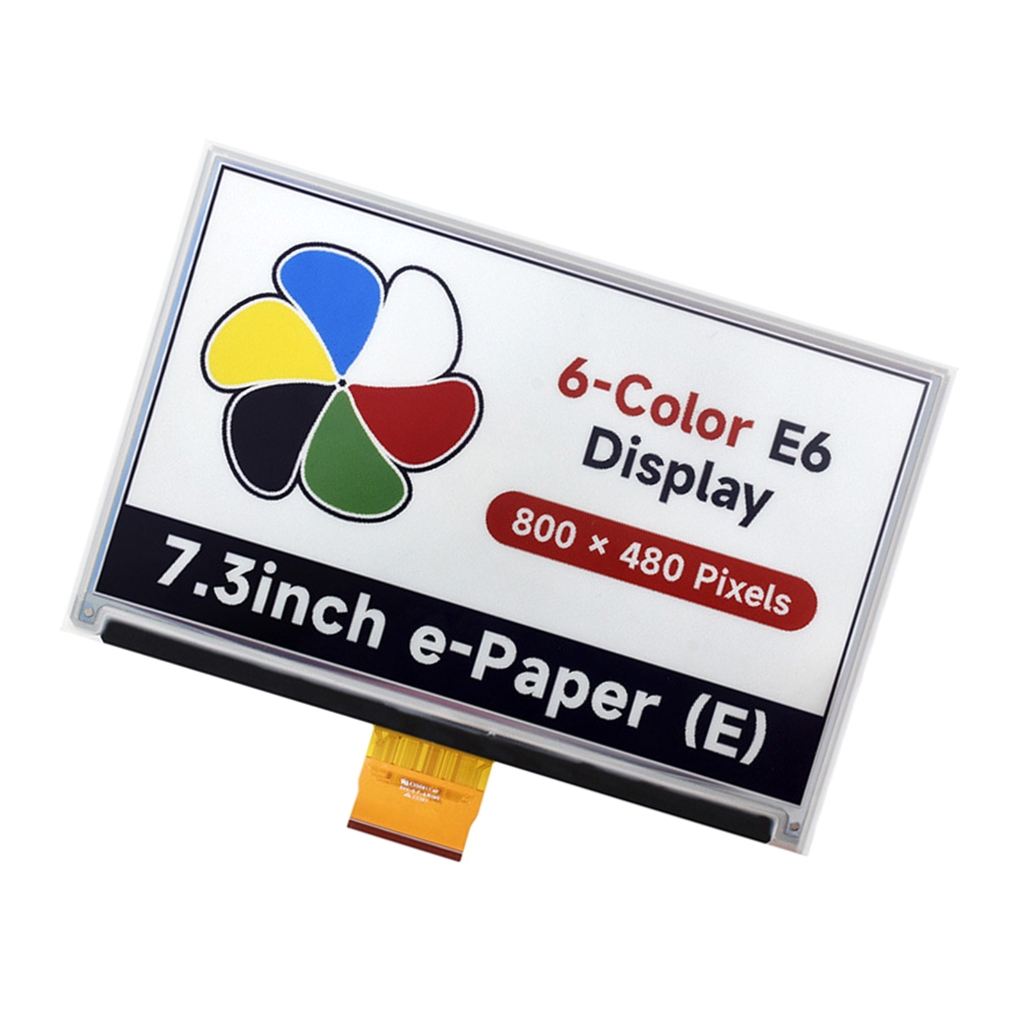 7.3inch 6E Display Electronic Screen 6-Color 800x480 Pixel Advanced ...