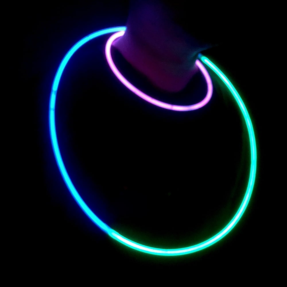 Height 7.3x62cm weight 0.7kg 50ct 22inch Glow Necklace Party Favors Way