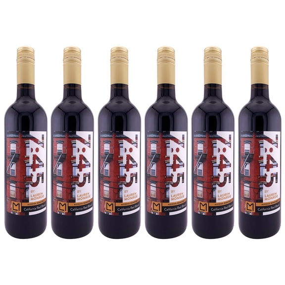 7:45 Alcohol-Removed California Red Wine Blend - 6 Pack