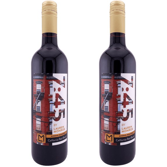 7:45 Alcohol-Removed California Red Wine Blend - 2 Pack