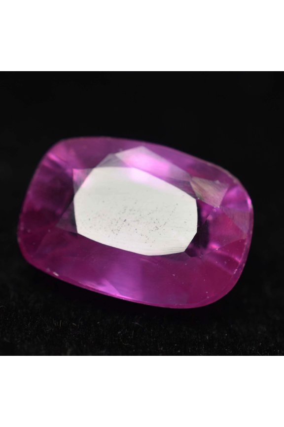 7.45 Ct Natural PINK Ruby CUSHION Cut CERTIFIED Rare Ring Size Loose Gemstone