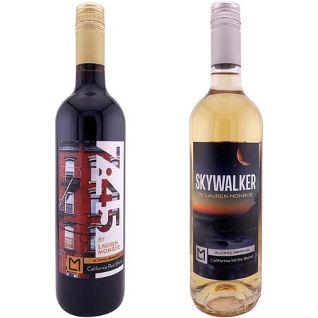 7:45 and Skywalker Alcohol-Removed Wine - 2 Pack