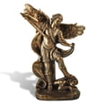 thumbnail image 1 of DurableDelights 7.48 Inch Saint Michael Archangel Statue – Guardian Angel Home Decor, Catholic Religious Collectible, 1 of 8