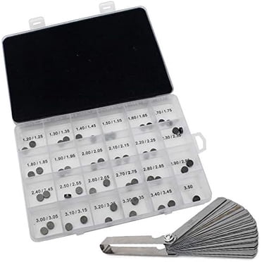 47pc Valve Shim & Feeler Gauge Kit – 7.48mm OD, 1.20-3.50mm, Honda CRF250R/X 2004-2017