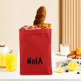 thumbnail image 1 of 7.48x7.48x13.19in Kraft Paper Storage Bags,Washable Kraft Paper Bag |Washable, Study, Degradable| for Snacks Cookies Vegetables & Sandwiches Reusable Grocery Packaging,red, 1 of 6