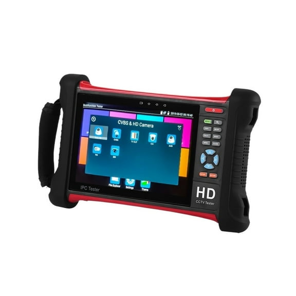 7" 4K 1080P IPC Camera CCTV Tester Monitor TVI CVI AHD SDI CVBS IP Analog 1920x1200 Retina Touch