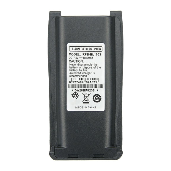 7.4V 1800mAh BH1801 BL2102 BL1703 Replacement Li-ion Battery for HYT TC-800M TC-700 TC-700U TC-700V TC-710 TC-720 TC-780 Two Way Radios Battery