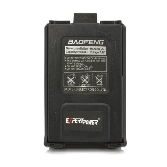 7.4V 2800mAh Li-ion Original BAOFENG BL-5 Li-Ion Rechargeable Battery For Baofeng All UV-5R Series and BF-F8 BF-F9 Series Portable